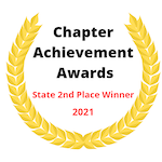 2021 Chapter Achievement Award 2nd Place