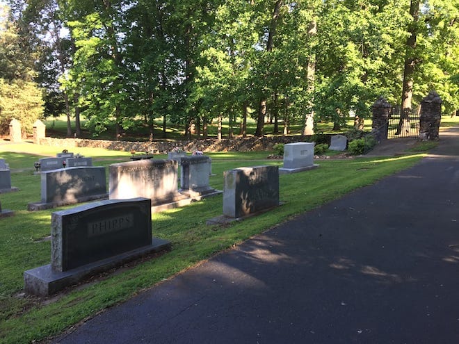 Beautiful Thyatira Cemetery (image by member Cathy Finnie)
