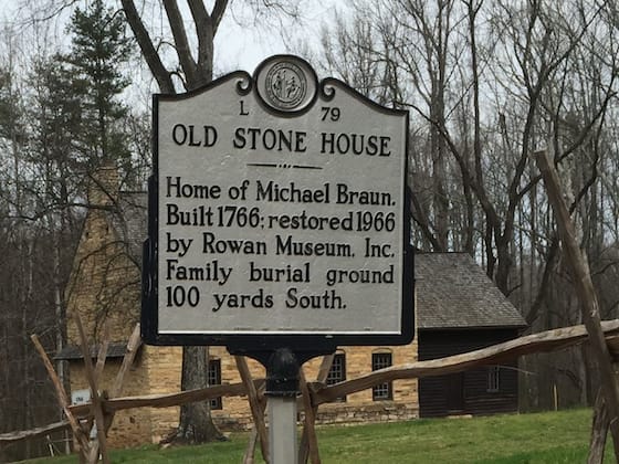 Home of Michael Braun 1766 (image by member Cathy Finnie)