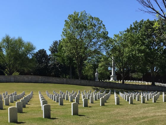 The Salisbury National Cemetery (image by member Cathy Finnie)