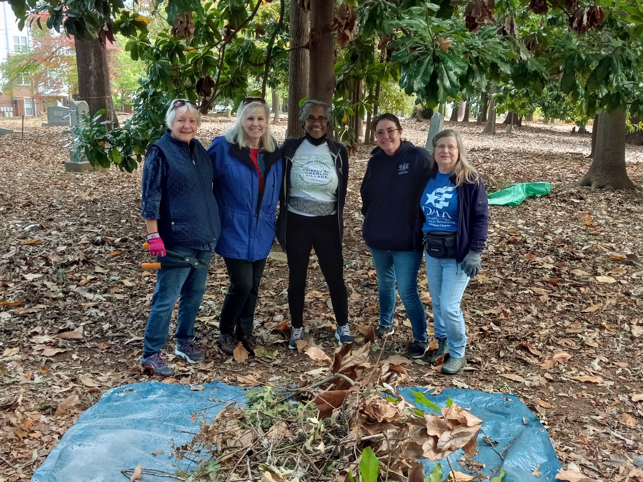 Oberlin Cemetery Cleanup