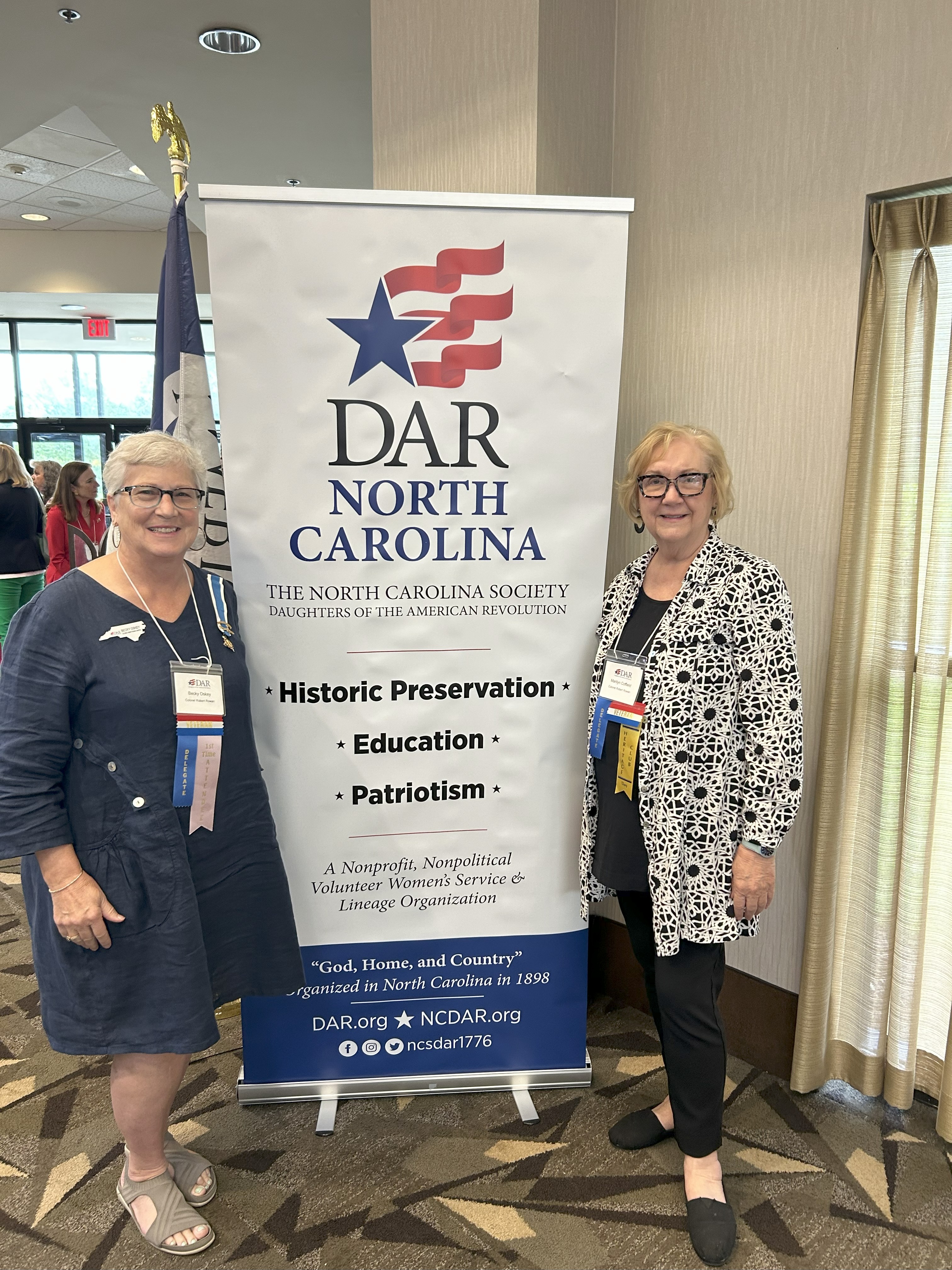 Daughters attend NC State Conference. State Conference