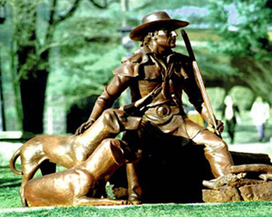 Daniel Boone statue