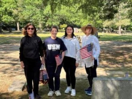 Memoral Day Flags photo