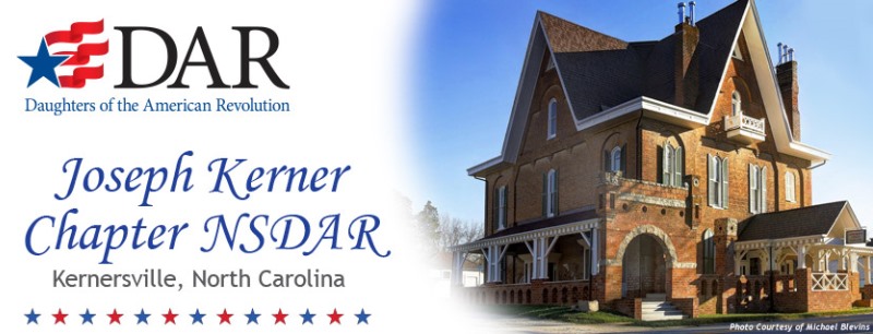 Joseph Kerner Chapter NSDAR banner