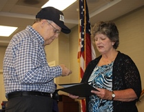 Pinning Veteran Photo
