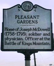 Pleasant Gardens Marker Photo