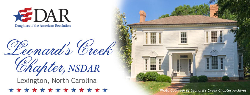 Leonard’s Creek Chapter, NSDAR