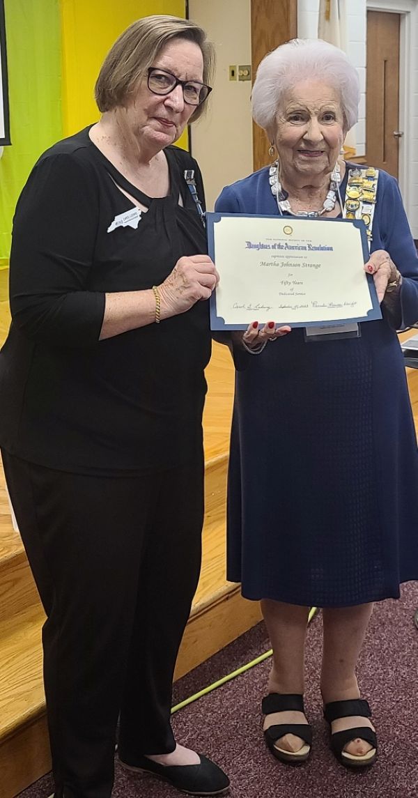 50 years of membership.